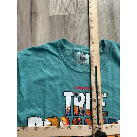 TRUE ROMANCE 30th Anniversary Rucking Fotten Lmtd Time Release Printed Shirt M - Picture 8 of 8